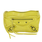 Balenciaga - Yellow Leather Clutch Bag (Pre-Owned)