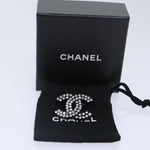 Chanel Coco Mark Black Metal Brooch Jewelry (Pre-Owned)