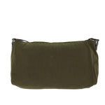 Fendi Khaki Canvas Shoulder Bag (Pre-Owned)