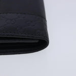 Gucci Key Case Black Leather Wallet  (Pre-Owned)