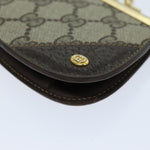 Gucci Gg Pattern Beige Canvas Wallet  (Pre-Owned)