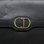 Dior Cd Brown Leather Shoulder Bag (Pre-Owned)