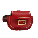 Fendi Baguette Red Leather Wallet  (Pre-Owned)