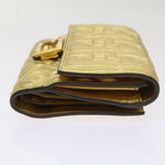 Fendi Zucca Gold Canvas Wallet  (Pre-Owned)