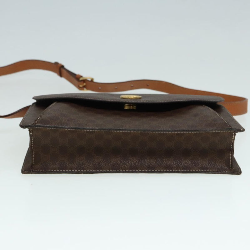 Céline Macadam Brown Fabric Shoulder Bag (Pre-Owned)