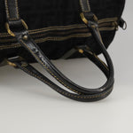 Fendi Black Canvas Travel Bag (Pre-Owned)