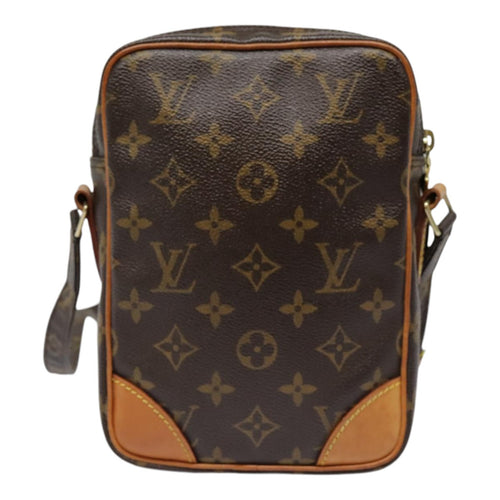 Louis Vuitton Danube Brown Canvas Shoulder Bag (Pre-Owned)