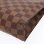 Louis Vuitton Trousse De Toilette Brown Canvas Wallet  (Pre-Owned)