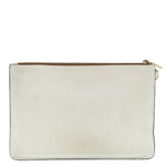 Fendi Beige Leather Clutch Bag (Pre-Owned)