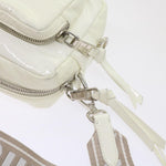 Miu Miu White Patent Leather Shoulder Bag (Pre-Owned)