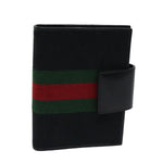 Gucci Sherry Black Canvas Wallet  (Pre-Owned)