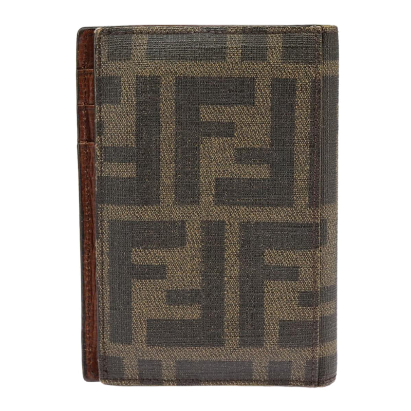 Fendi Black Canvas Wallet  (Pre-Owned)