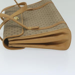 Gucci Gg Canvas Beige Canvas Handbag (Pre-Owned)