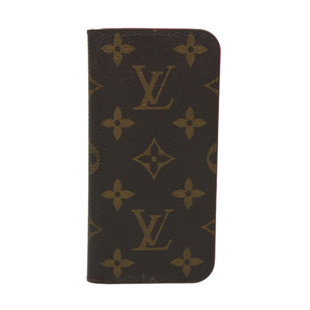 Louis Vuitton Iphone Case Brown Canvas Phone Jewelry (Pre-Owned)