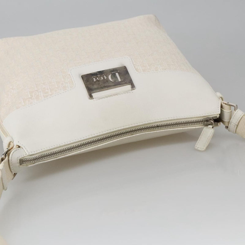 Dior Beige Canvas Shoulder Bag (Pre-Owned)