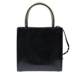 Salvatore Ferragamo Black Leather Handbag (Pre-Owned)