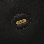 Bally Black Leather Briefcase Bag (Pre-Owned)