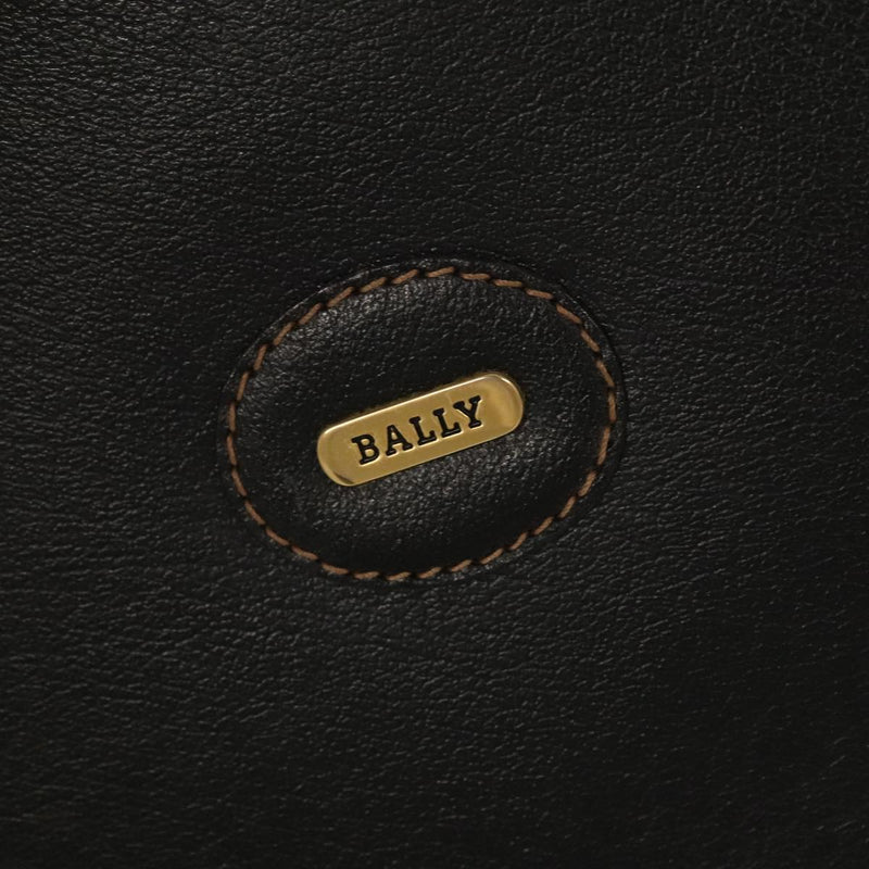 Bally Black Leather Briefcase Bag (Pre-Owned)