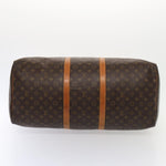 Louis Vuitton Keepall 60 Brown Canvas Travel Bag (Pre-Owned)