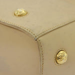 Salvatore Ferragamo Beige Leather Shoulder Bag (Pre-Owned)