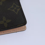 Louis Vuitton Agenda Cover Brown Canvas Wallet  (Pre-Owned)