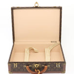 Louis Vuitton Cotteville Brown Canvas Travel Bag (Pre-Owned)