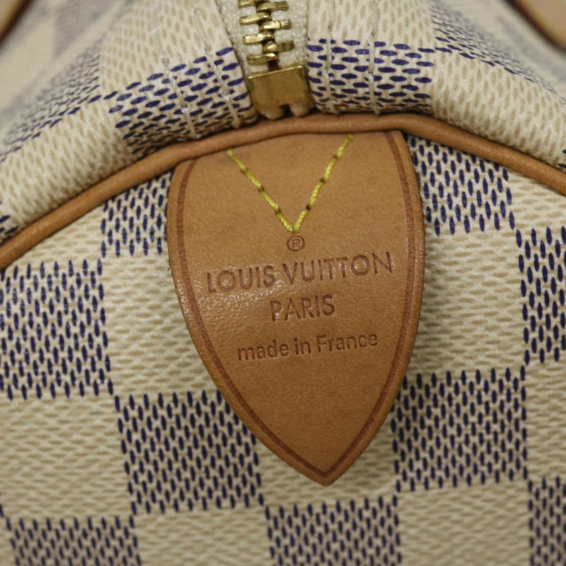 Louis Vuitton Speedy 30 Beige Canvas Handbag (Pre-Owned)