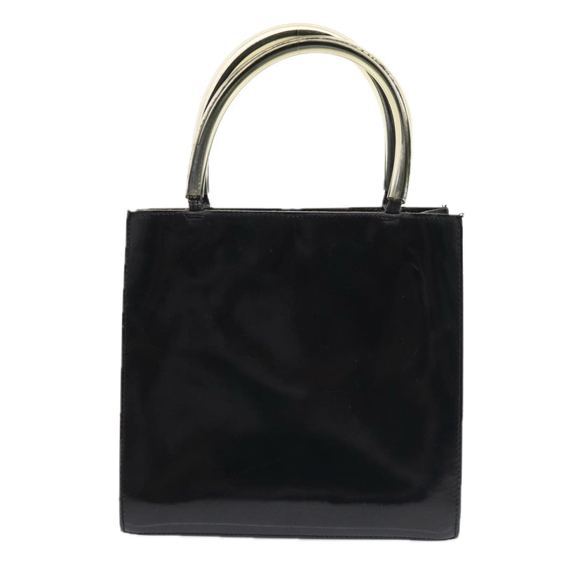 Salvatore Ferragamo Black Leather Handbag (Pre-Owned)