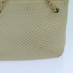 Bally Beige Leather Shoulder Bag (Pre-Owned)