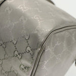 Gucci Silver Leather Travel Bag (Pre-Owned)