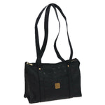 MCM Visetos Black Synthetic Tote Bag (Pre-Owned)