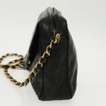 Chanel Camera Black Leather Shoulder Bag (Pre-Owned)