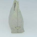 Prada White Synthetic Shoulder Bag (Pre-Owned)