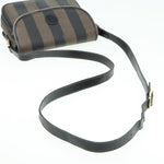 Fendi Brown Canvas Shoulder Bag (Pre-Owned)