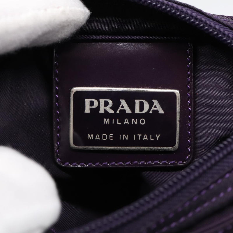 Prada Purple Synthetic Shoulder Bag (Pre-Owned)