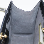 Salvatore Ferragamo Black Leather Handbag (Pre-Owned)