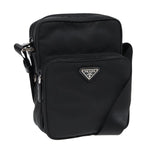 Prada Black Synthetic Shoulder Bag (Pre-Owned)