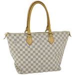 Louis Vuitton Saleya Beige Canvas Tote Bag (Pre-Owned)