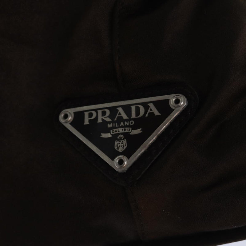 Prada -- Brown Synthetic Tote Bag (Pre-Owned)