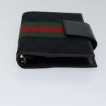 Gucci Sherry Black Canvas Wallet  (Pre-Owned)