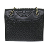 Tory Burch Black Leather Shoulder Bag (Pre-Owned)