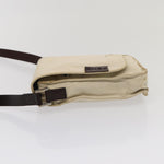 Fendi Beige Canvas Shoulder Bag (Pre-Owned)