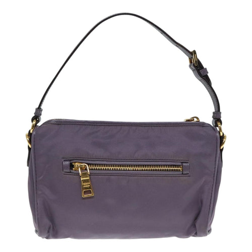 Prada Purple Synthetic Handbag (Pre-Owned)