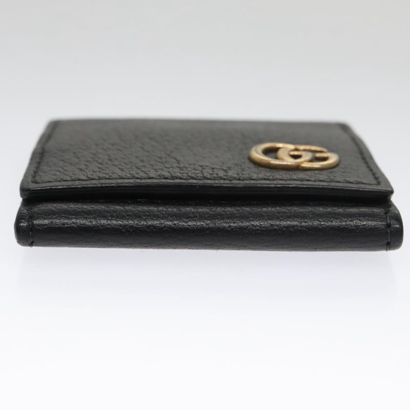 Gucci Marmont Black Leather Wallet  (Pre-Owned)