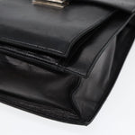 Fendi Black Leather Handbag (Pre-Owned)