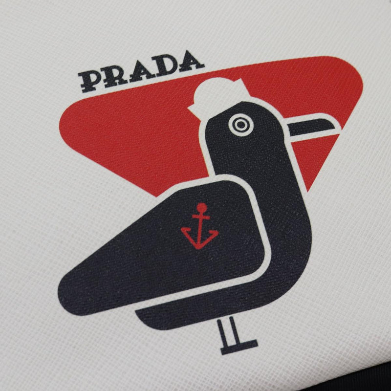 Prada Black Synthetic Backpack Bag (Pre-Owned)