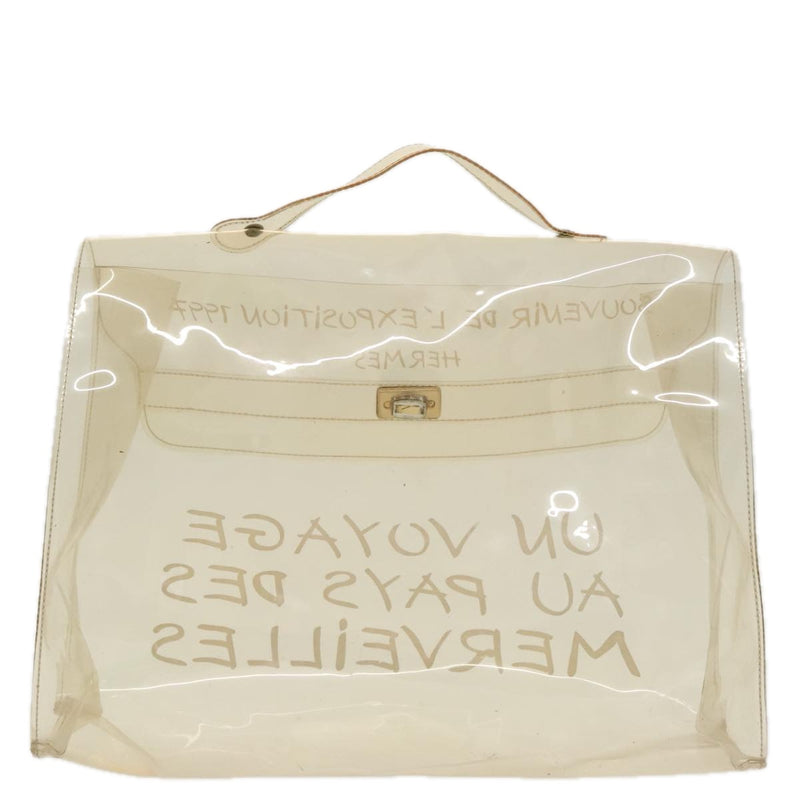 Hermès Kelly Transparent Vinyl Handbag (Pre-Owned)