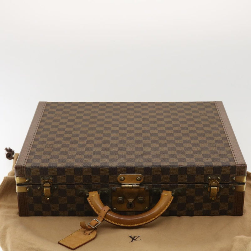 Louis Vuitton Alzer Brown Canvas Briefcase Bag (Pre-Owned)