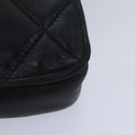 Chanel Bicolore Black Leather Shoulder Bag (Pre-Owned)