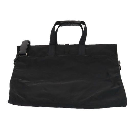 Prada Tessuto Black Synthetic Travel Bag (Pre-Owned)